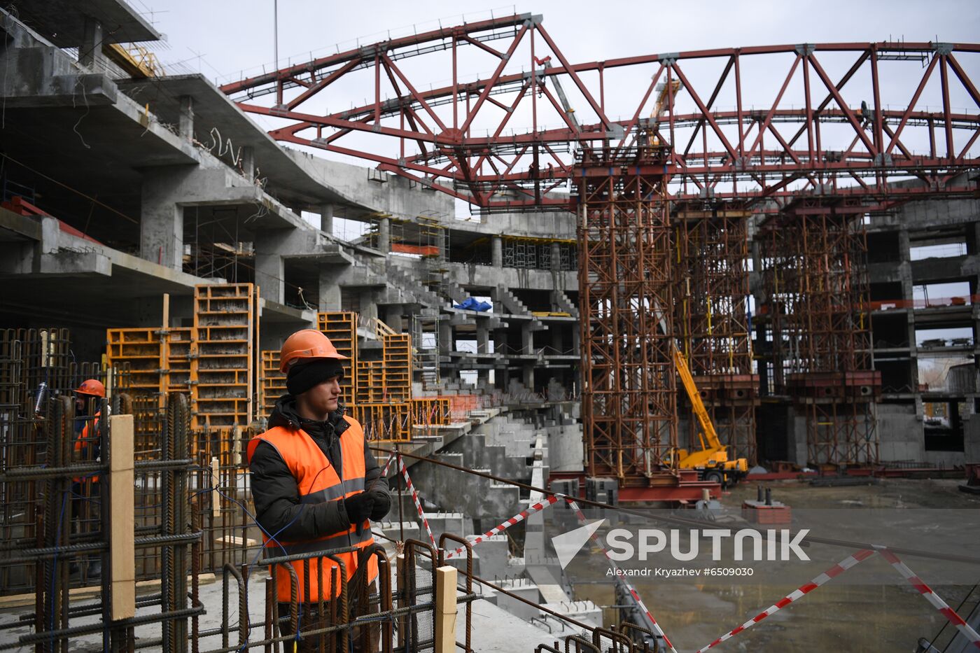 Russia Ice Arena Construction
