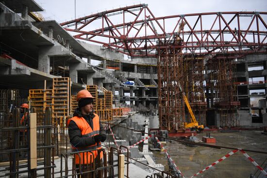 Russia Ice Arena Construction