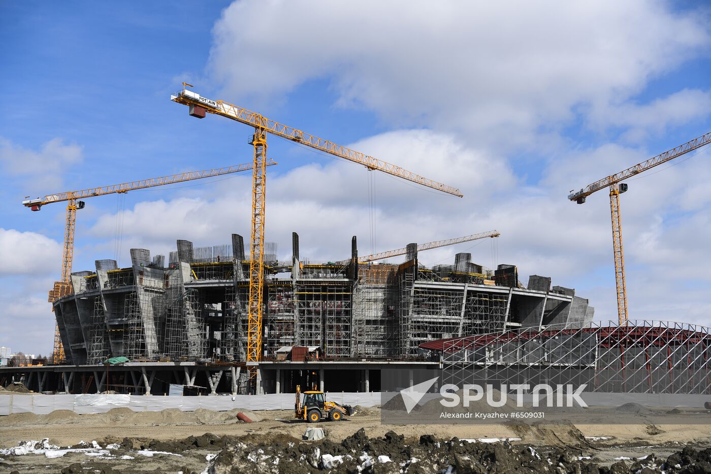 Russia Ice Arena Construction