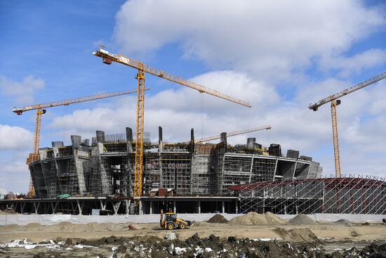 Russia Ice Arena Construction