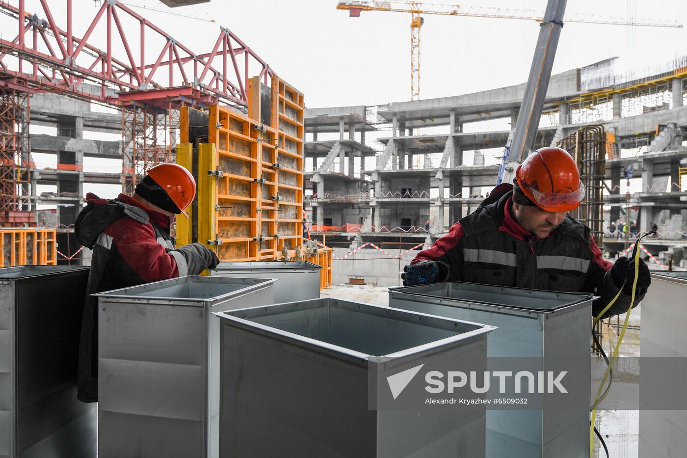 Russia Ice Arena Construction
