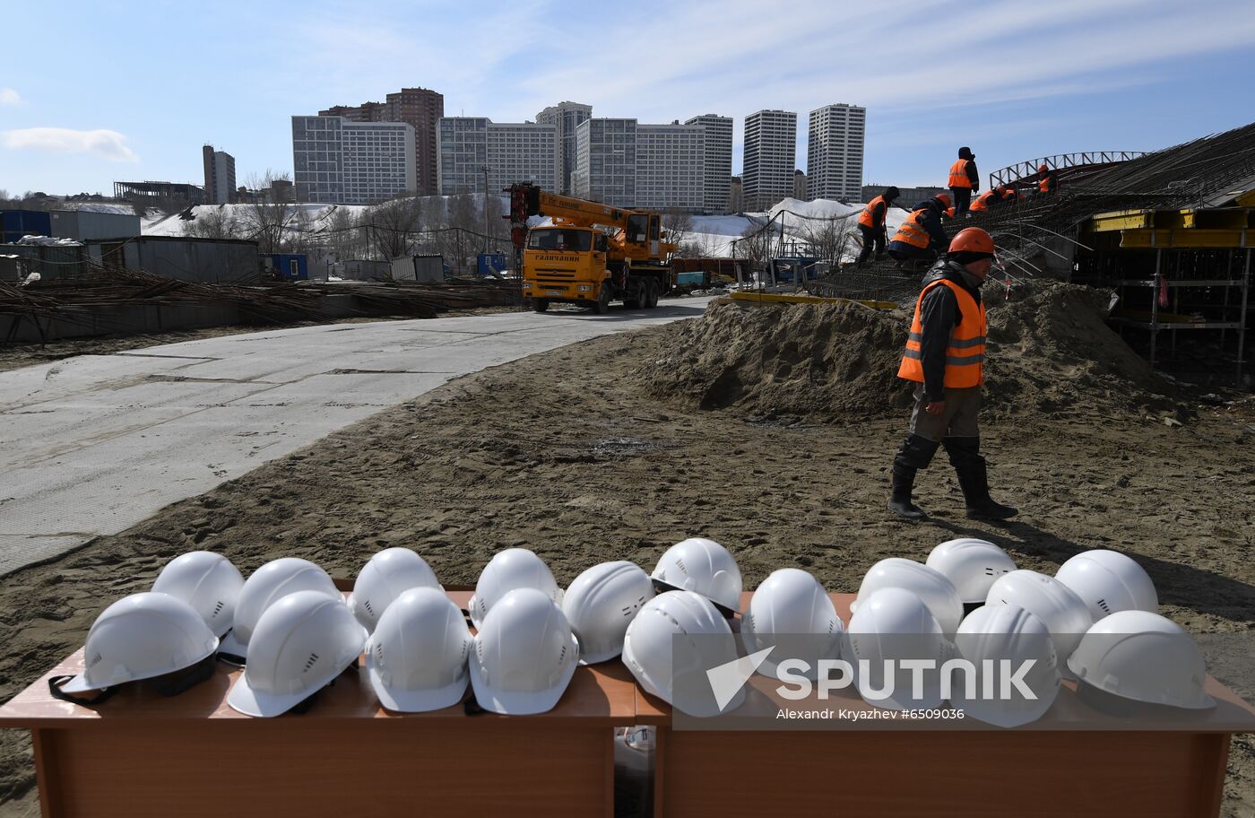 Russia Ice Arena Construction