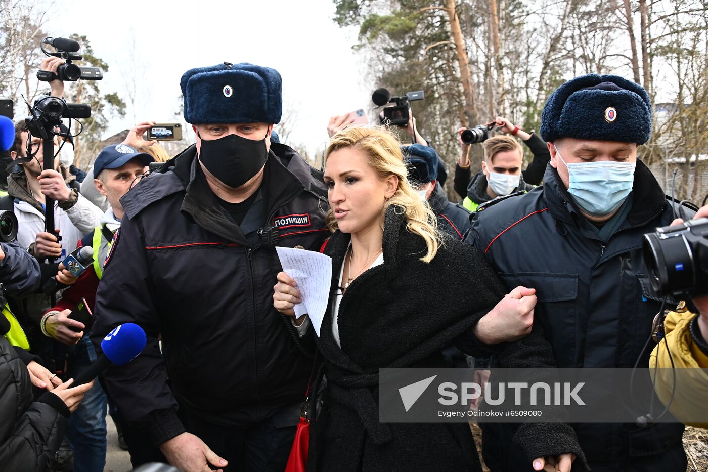 Russia Navalny Imprisonment Protest