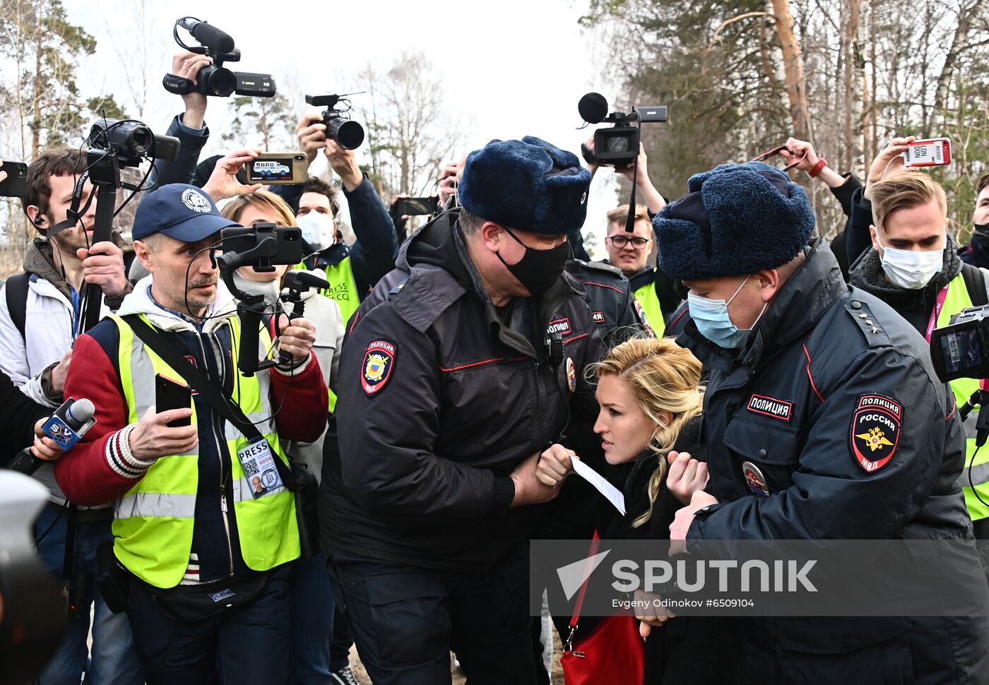 Russia Navalny Imprisonment Protest