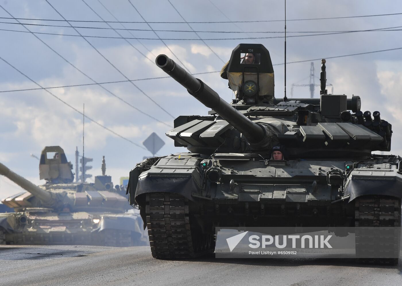 Russia Victory Day Parade Preparations 