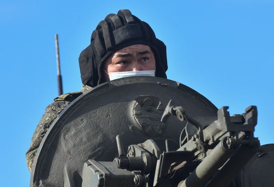 Russia Victory Day Parade Preparations 