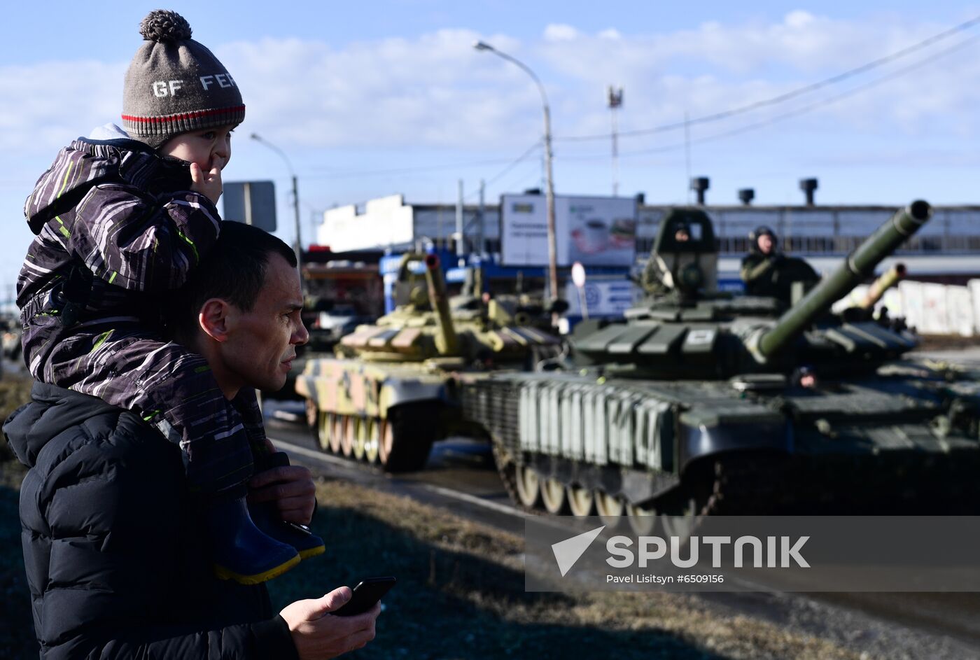 Russia Victory Day Parade Preparations 
