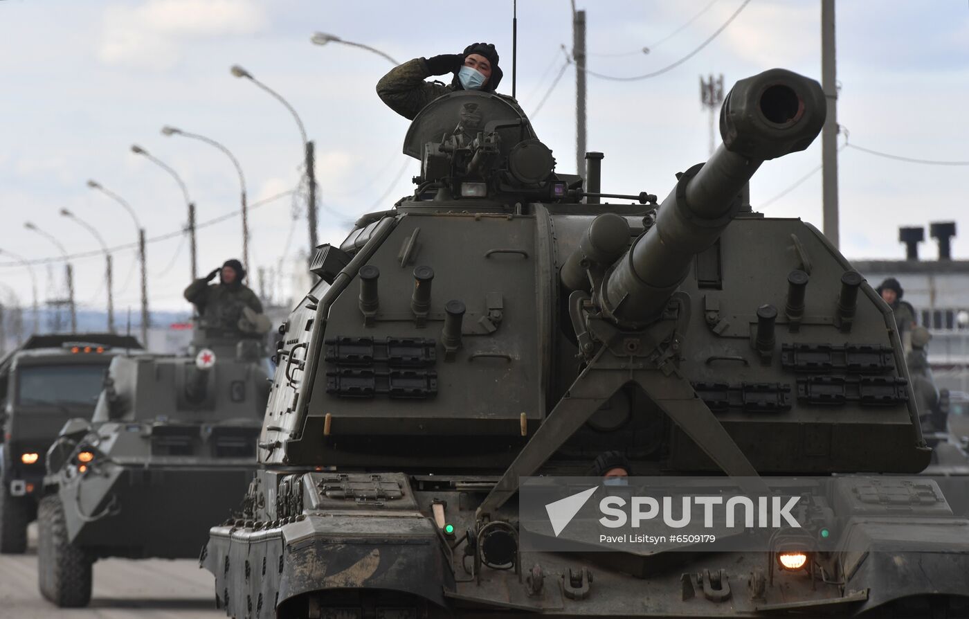 Russia Victory Day Parade Preparations