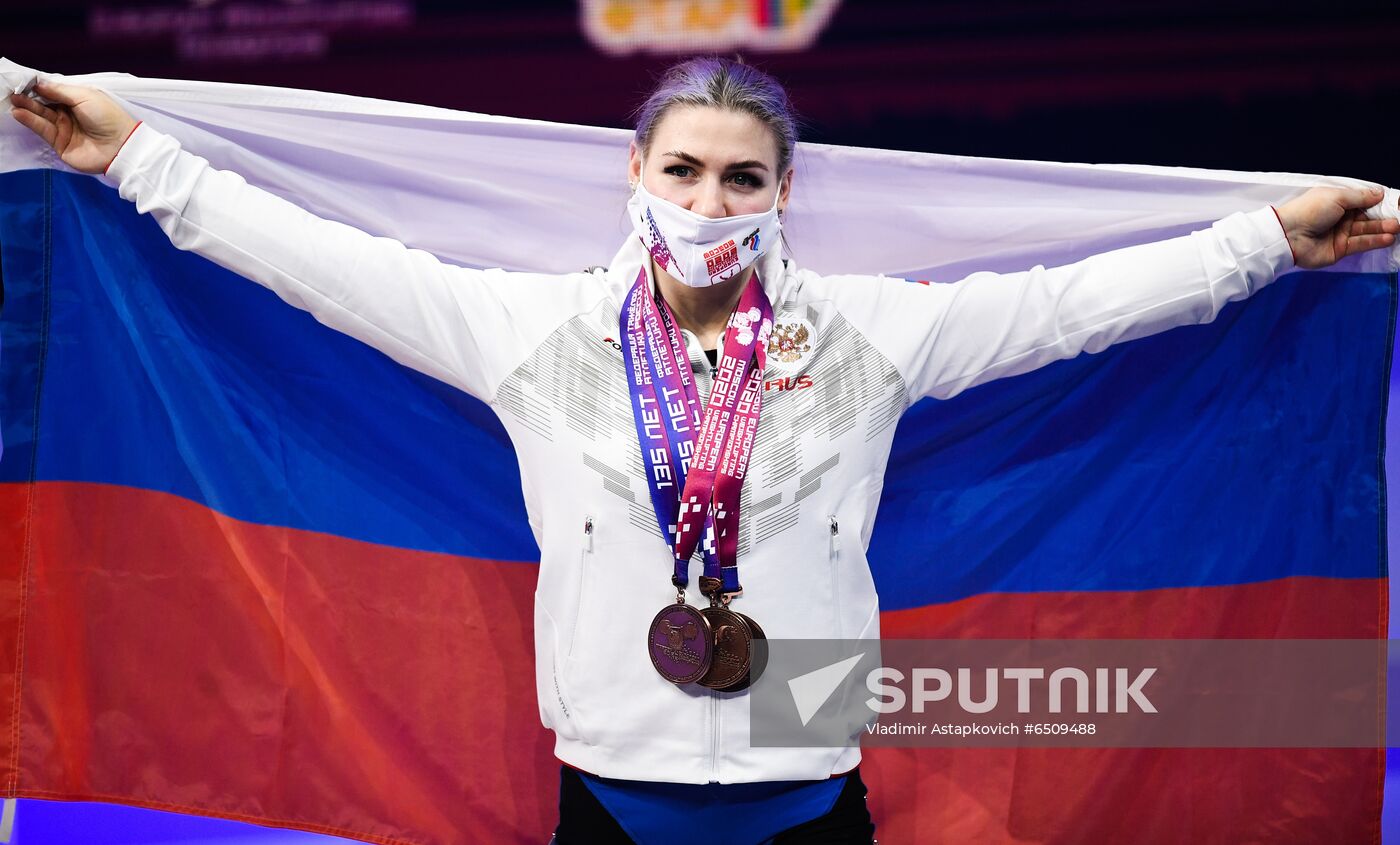 Russia Weightlifting European Championships