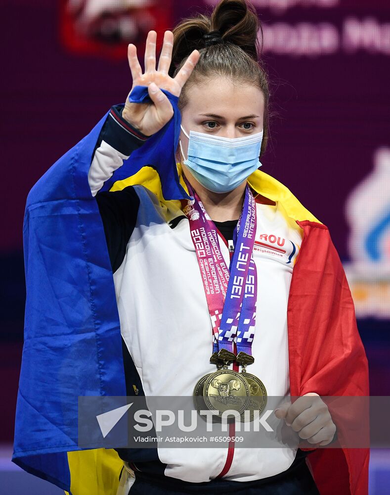 Russia Weightlifting European Championships