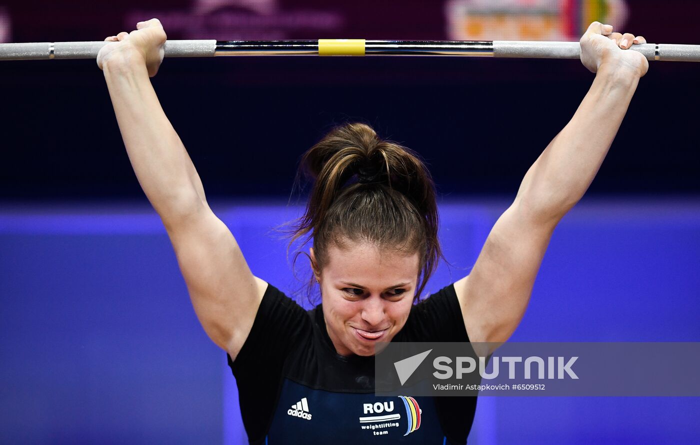 Russia Weightlifting European Championships