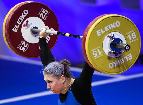 Russia Weightlifting European Championships