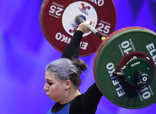 Russia Weightlifting European Championships