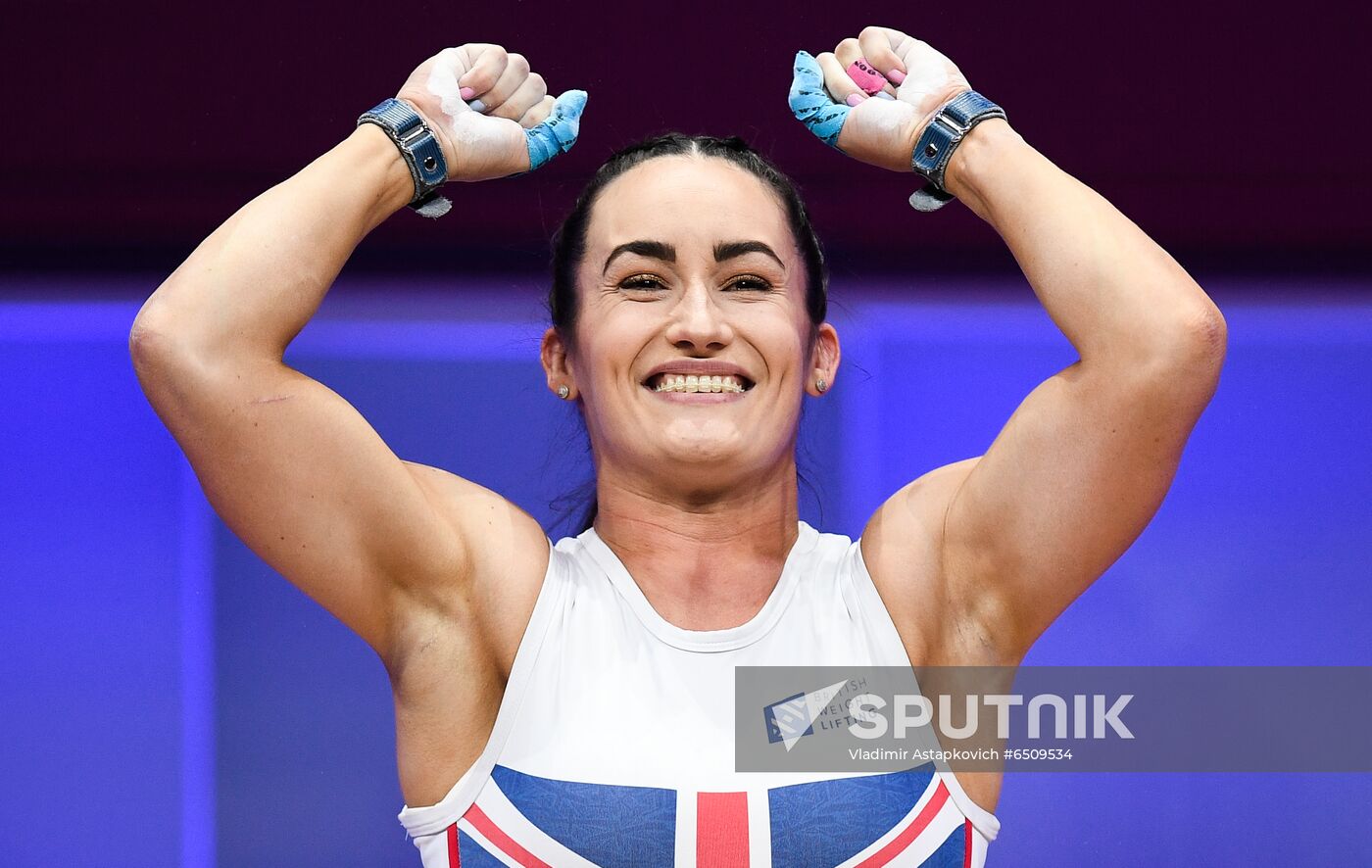 Russia Weightlifting European Championships