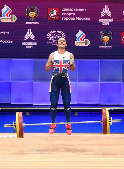 Russia Weightlifting European Championships