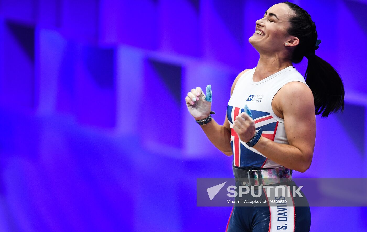 Russia Weightlifting European Championships