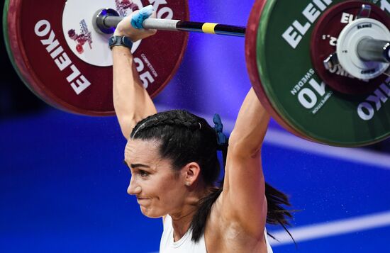 Russia Weightlifting European Championships