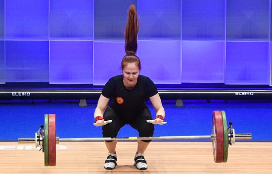 Russia Weightlifting European Championships