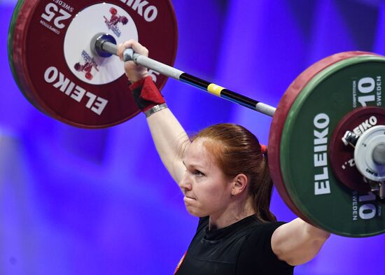 Russia Weightlifting European Championships