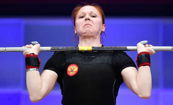 Russia Weightlifting European Championships