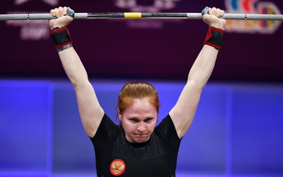 Russia Weightlifting European Championships