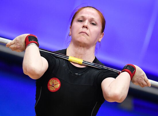 Russia Weightlifting European Championships