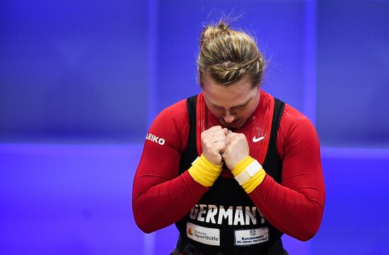 Russia Weightlifting European Championships