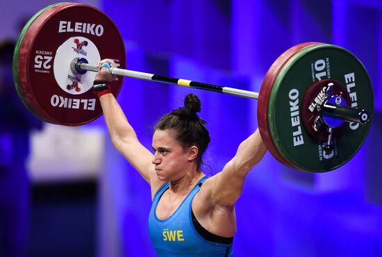 Russia Weightlifting European Championships