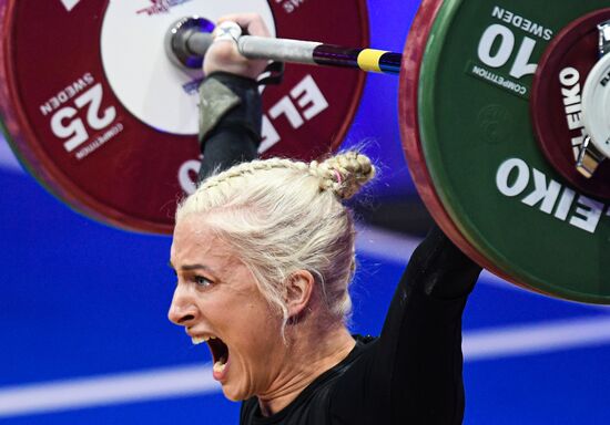 Russia Weightlifting European Championships