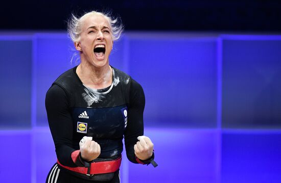 Russia Weightlifting European Championships