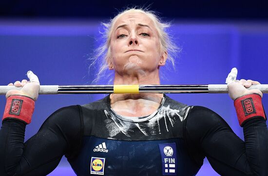 Russia Weightlifting European Championships