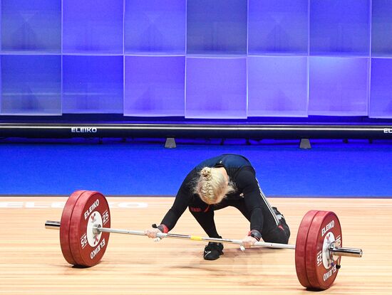 Russia Weightlifting European Championships