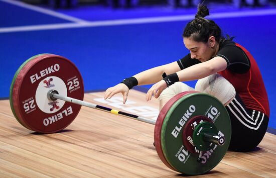 Russia Weightlifting European Championships