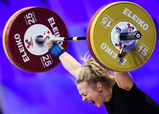 Russia Weightlifting European Championships