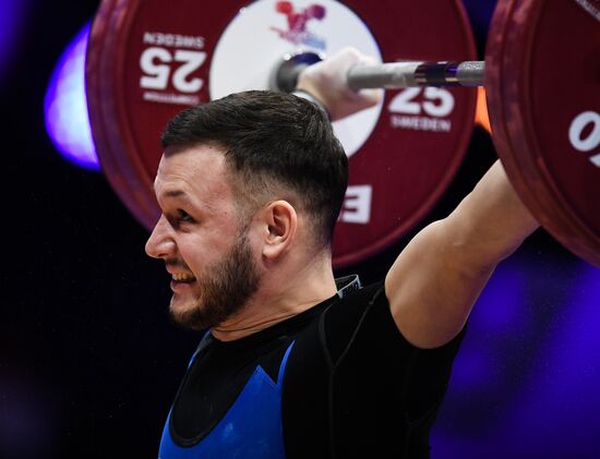 Russia Weightlifting European Championships