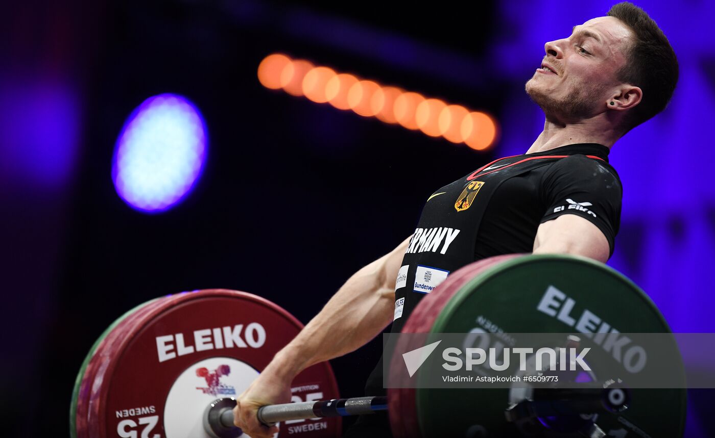 Russia Weightlifting European Championships