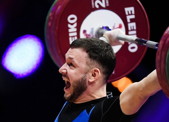 Russia Weightlifting European Championships