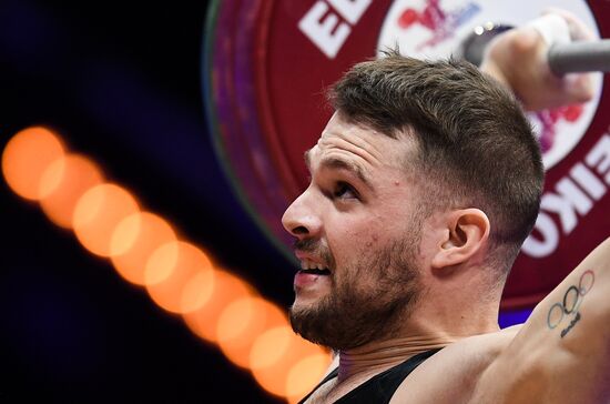 Russia Weightlifting European Championships