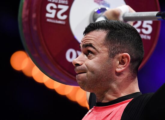 Russia Weightlifting European Championships