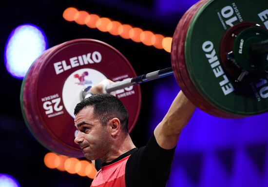 Russia Weightlifting European Championships
