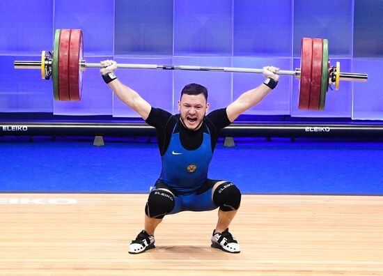 Russia Weightlifting European Championships