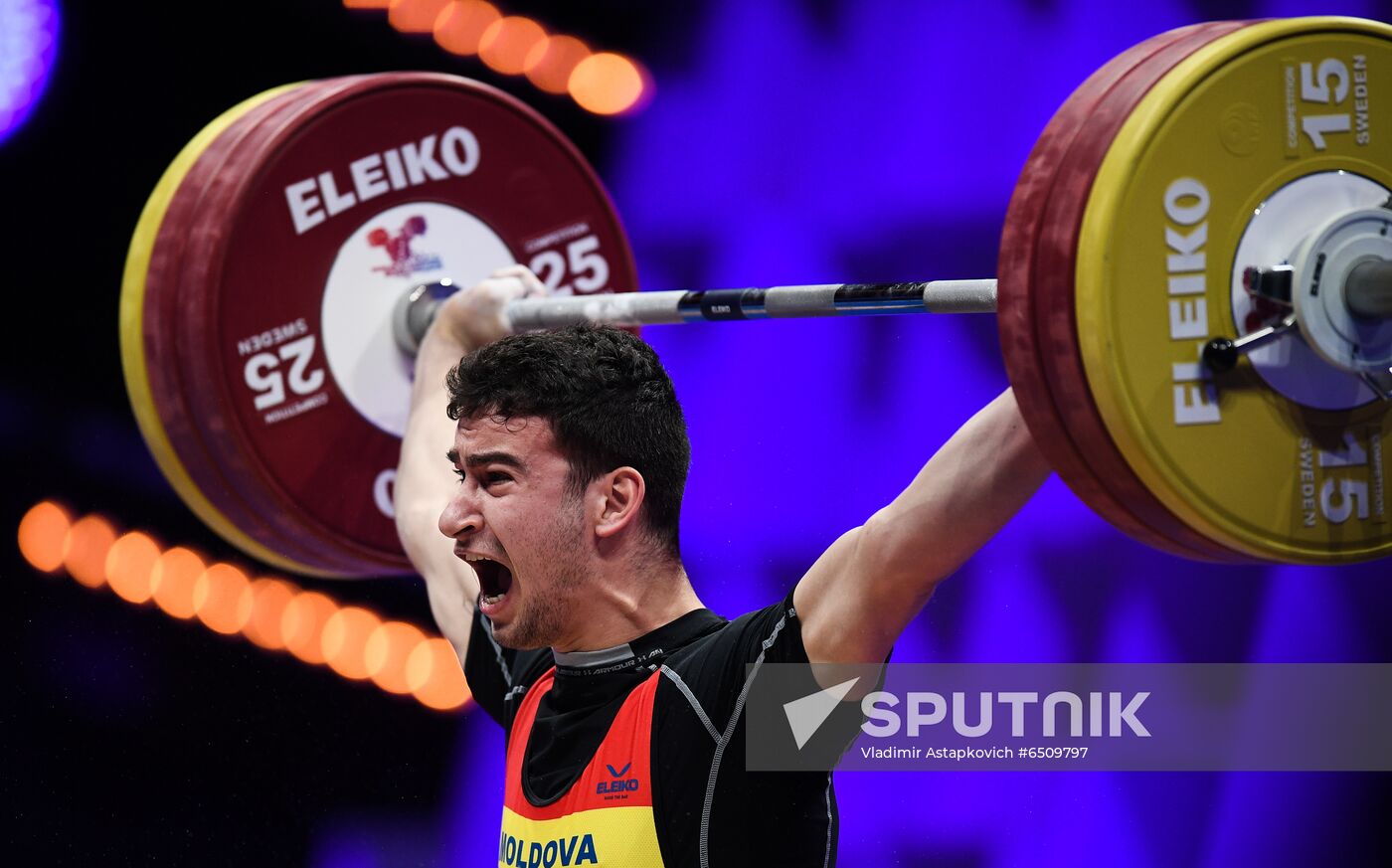 Russia Weightlifting European Championships