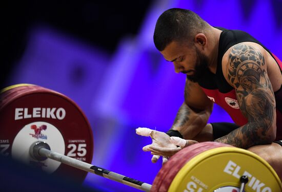 Russia Weightlifting European Championships