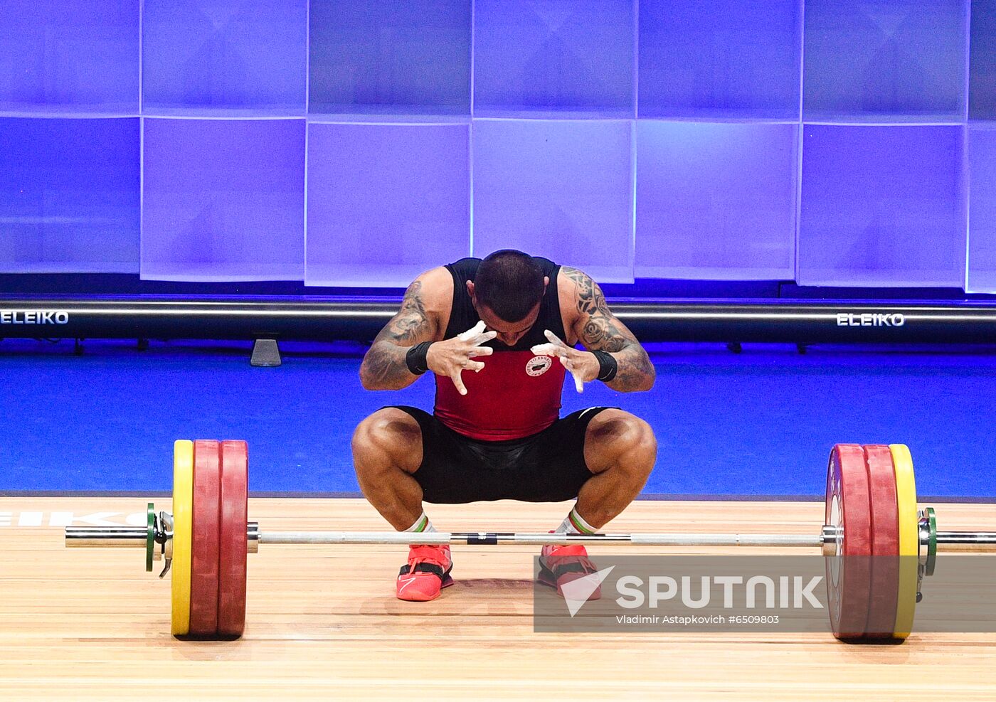 Russia Weightlifting European Championships