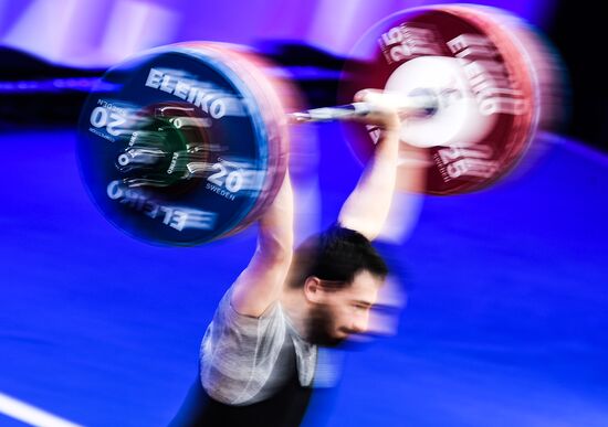 Russia Weightlifting European Championships