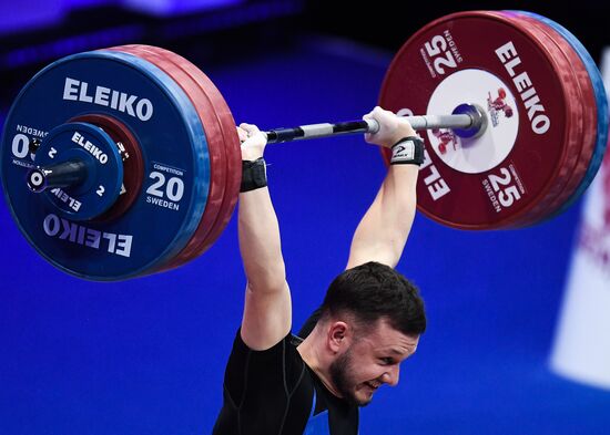 Russia Weightlifting European Championships