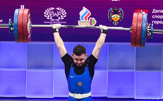 Russia Weightlifting European Championships