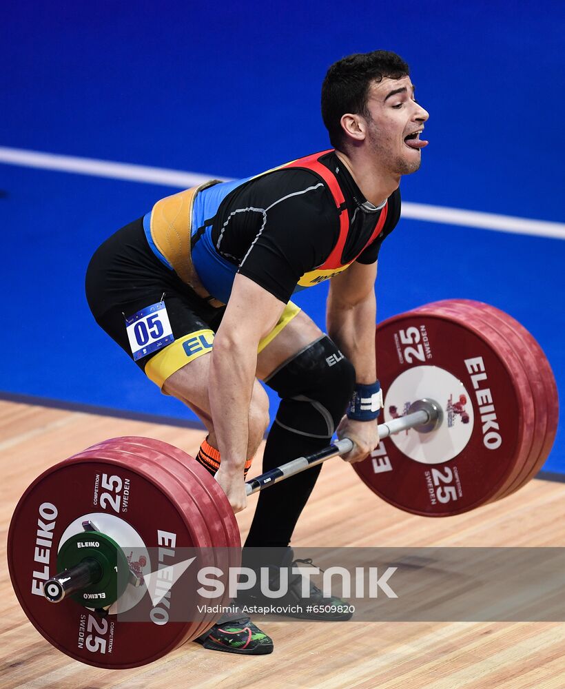 Russia Weightlifting European Championships