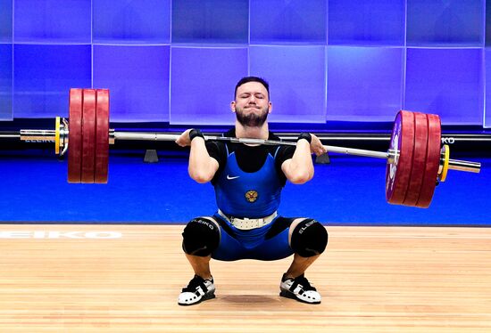 Russia Weightlifting European Championships