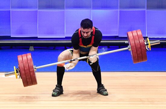 Russia Weightlifting European Championships